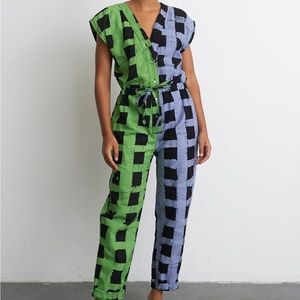 NWT Osei Duro Accra Jumpsuit in Off Grid